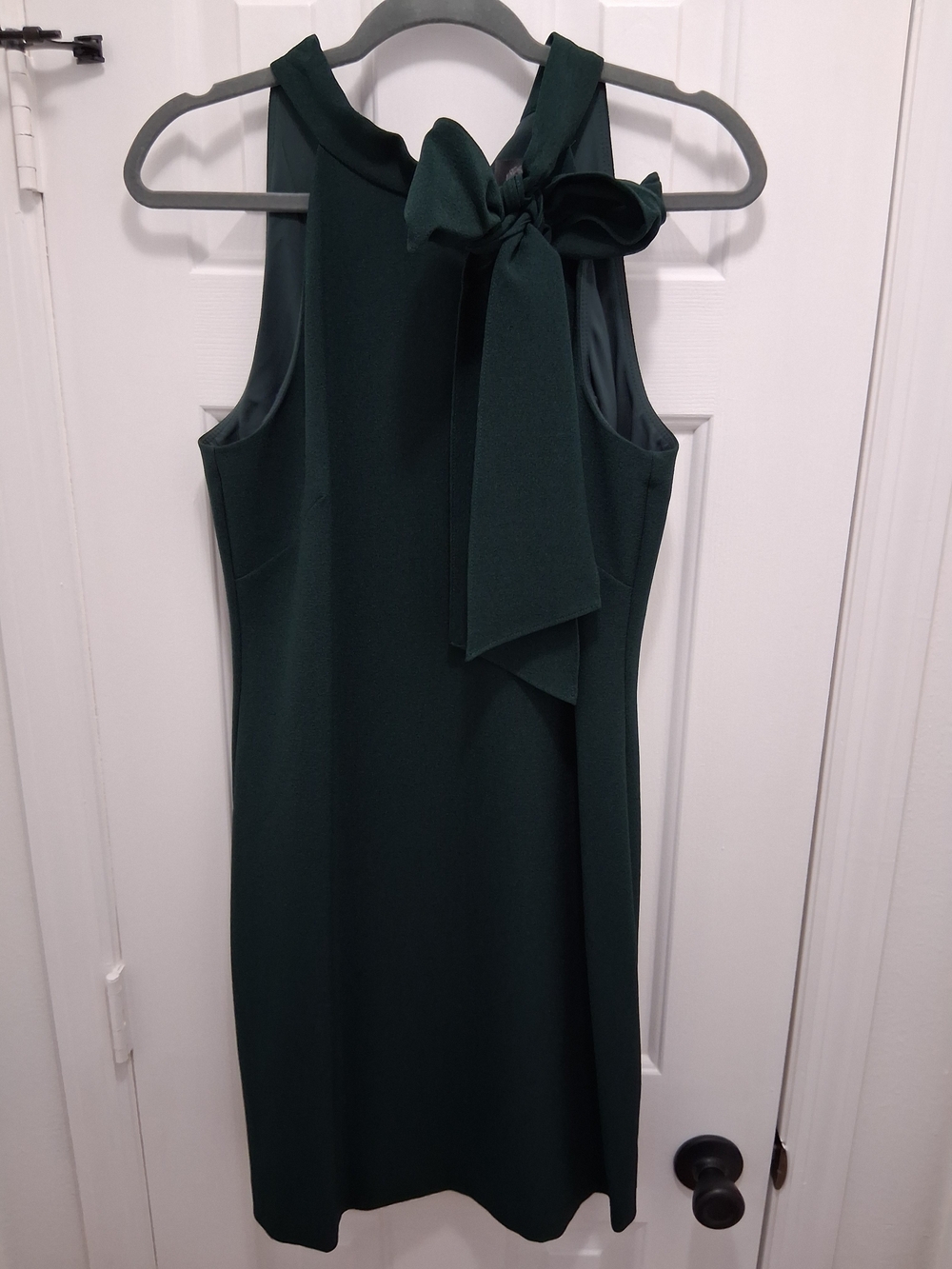 Vince Camuto Emerald Bow Sheath Dress